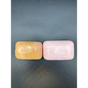 Vintage CHANTILLY And BAIN NOUVEAU Bar Soap Houbigant. New Old Stock, In Plastic